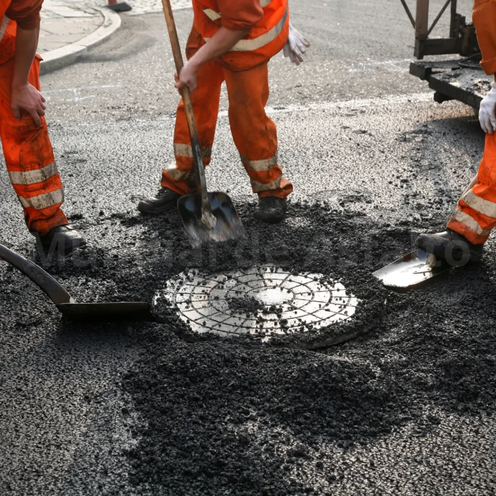 Asfalto frío en Bogotá