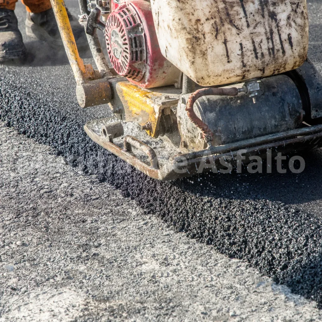 Asfalto frío en Bogotá