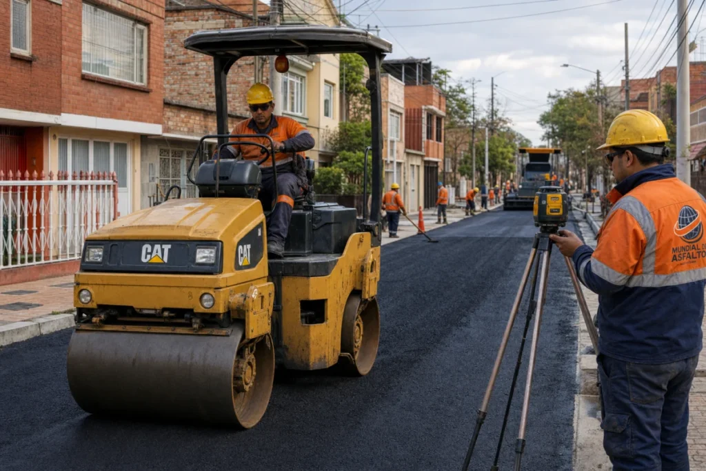Servicios de Pavimentación en Bogotá