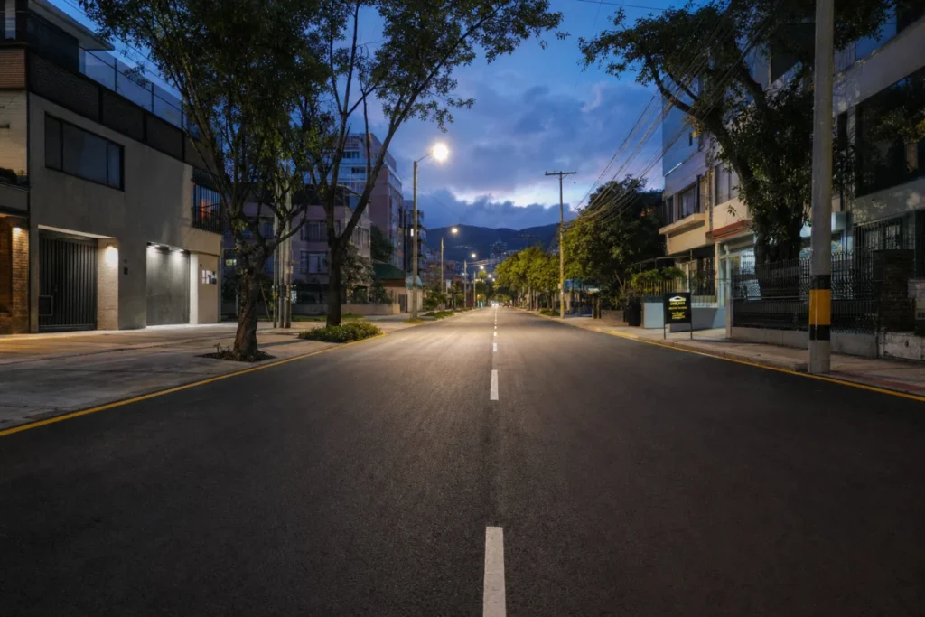 Demarcación para vías, parqueaderos y canchas deportivas en Bogotá
